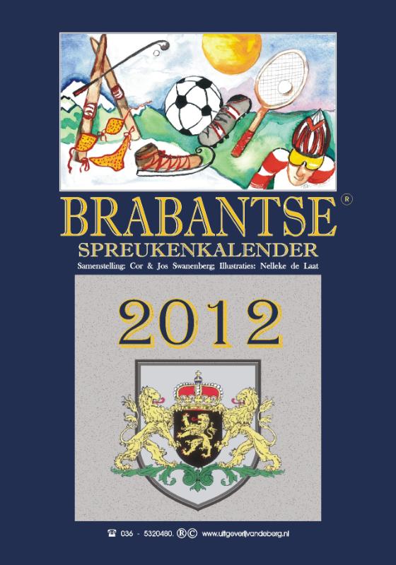 Omslag van Brabantse spreukenkalender 2012