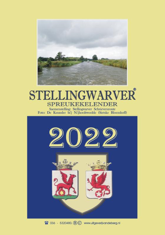 Omslag van Stellingwarver spreukekelender 2022