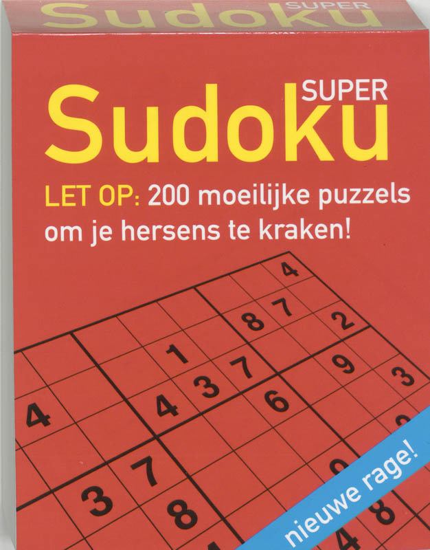 Omslag van Super Sudoku