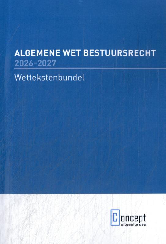 Omslag van Algemene Wet Bestuursrecht 2026-2027