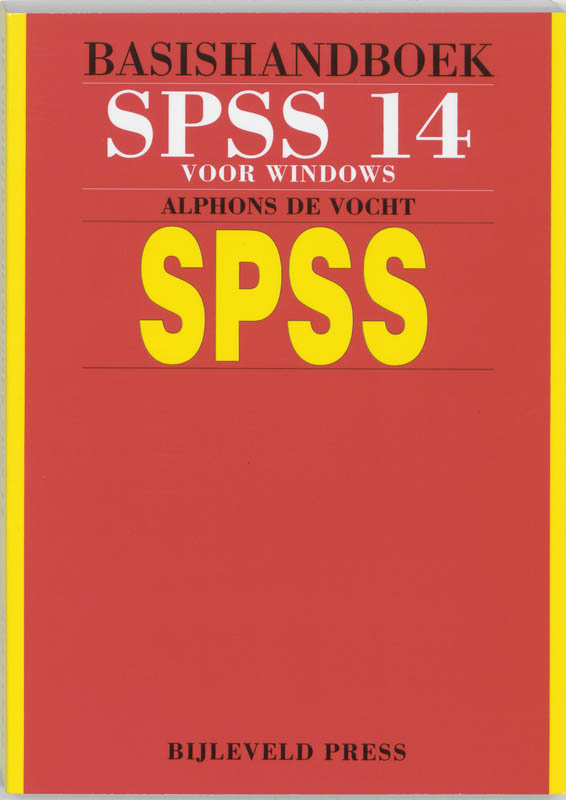 Omslag van Basishandboek SPSS 14