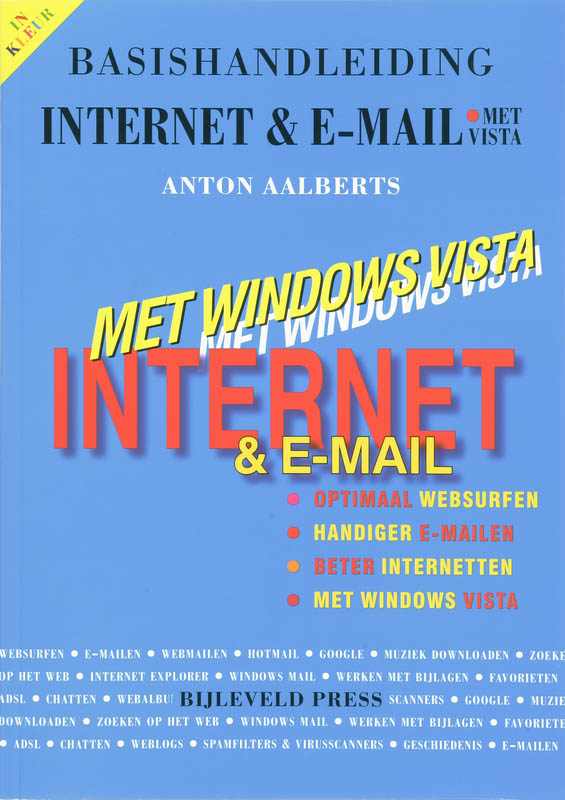 Omslag van Basishandleiding Internet & Vista
