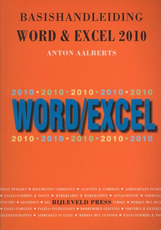 Omslag van Basishandleiding Word & Excel 2010