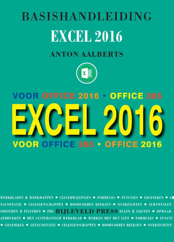 Omslag van Basishandleiding Excel 2016