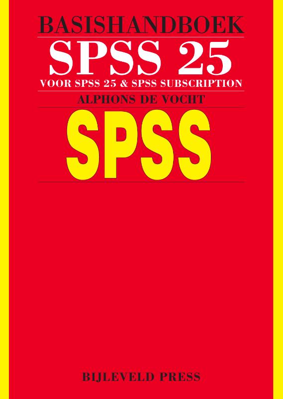 Omslag van Basishandboek SPSS 25