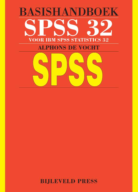 Omslag van Basishandboek SPSS 32
