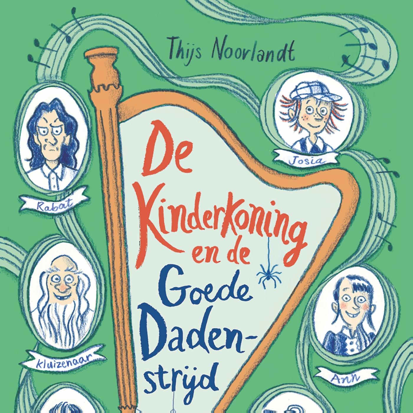 Omslag van De kinderkoning en de goede dadenstrijd