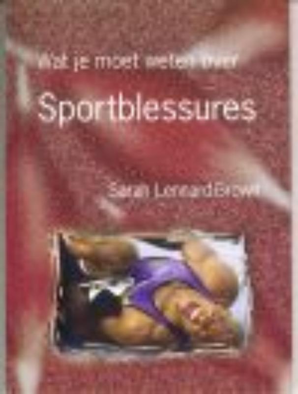 Omslag van Sportblessures