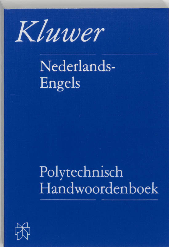 Omslag van Polytechnisch handwoordenboek Nederlands-Engels