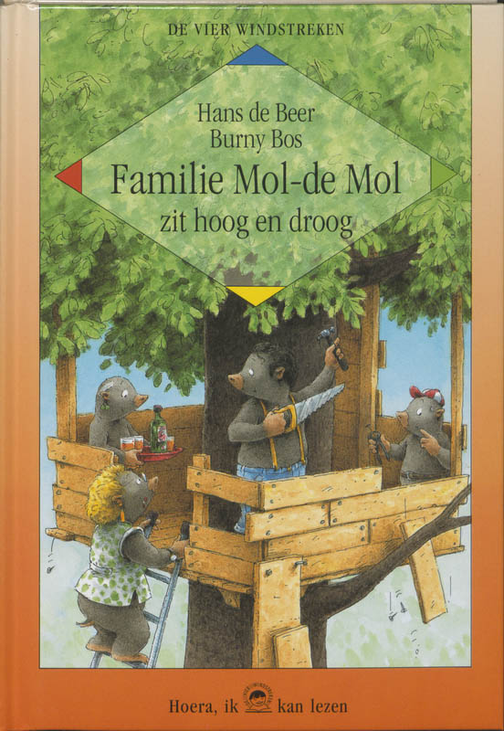 Omslag van Familie Mol-de Mol zit hoog en droog
