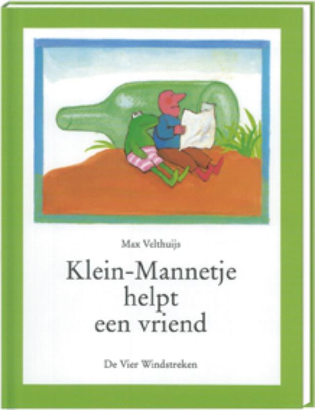 Omslag van Klein-Mannetje helpt een vriend