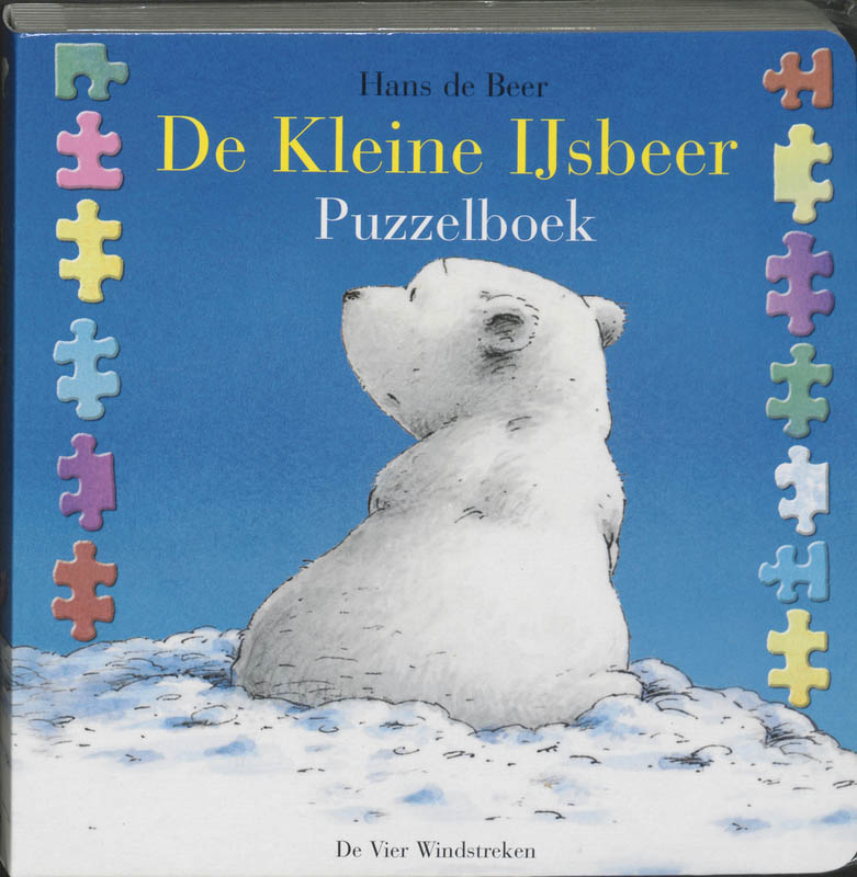 Omslag van Puzzelboek de Kleine IJsbeer