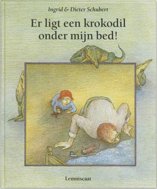 Omslag van Er ligt een krokodil onder mijn bed!