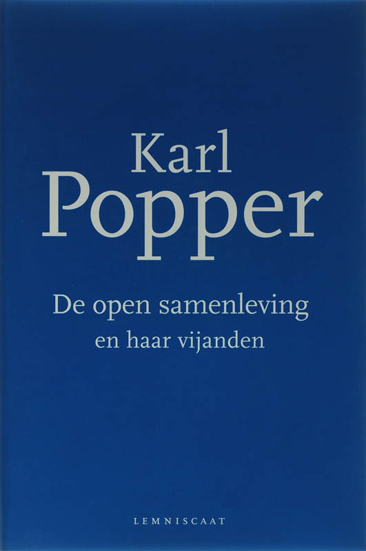 Omslag van De open samenleving en haar vijanden