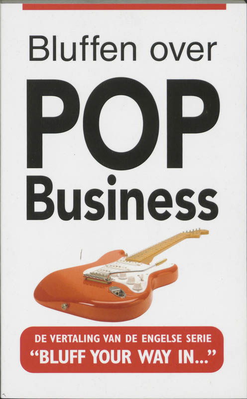 Omslag van Bluffen over de popbusiness