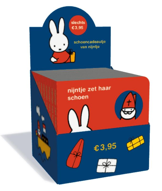 Omslag van Display nijntje zet haar schoen (10 boekjes)