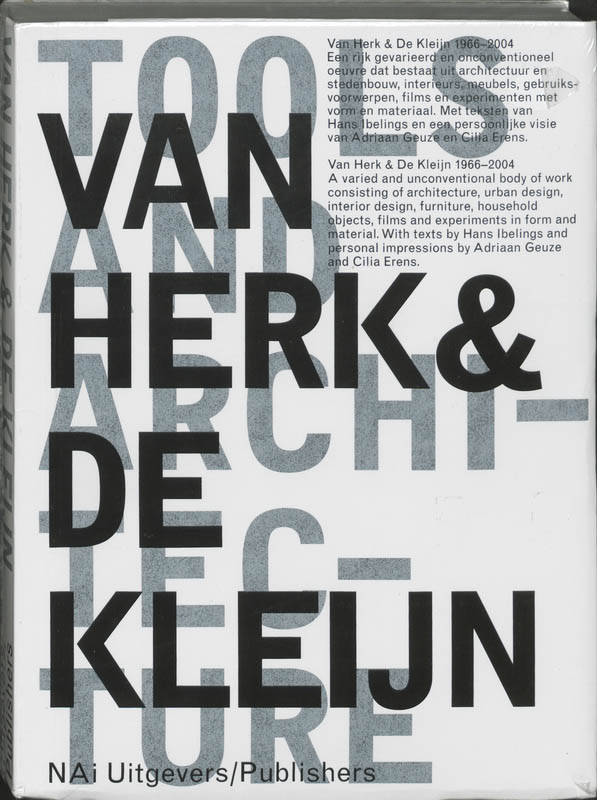 Omslag van Van Herk & De Kleijn