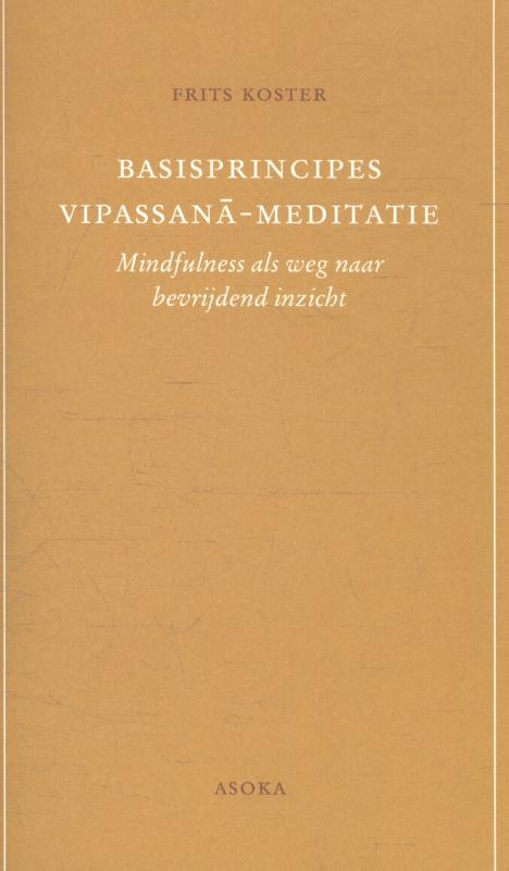 Omslag van Basisprincipes Vipassana-meditatie