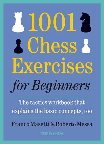 Omslag van 1001 Chess exercises for beginners