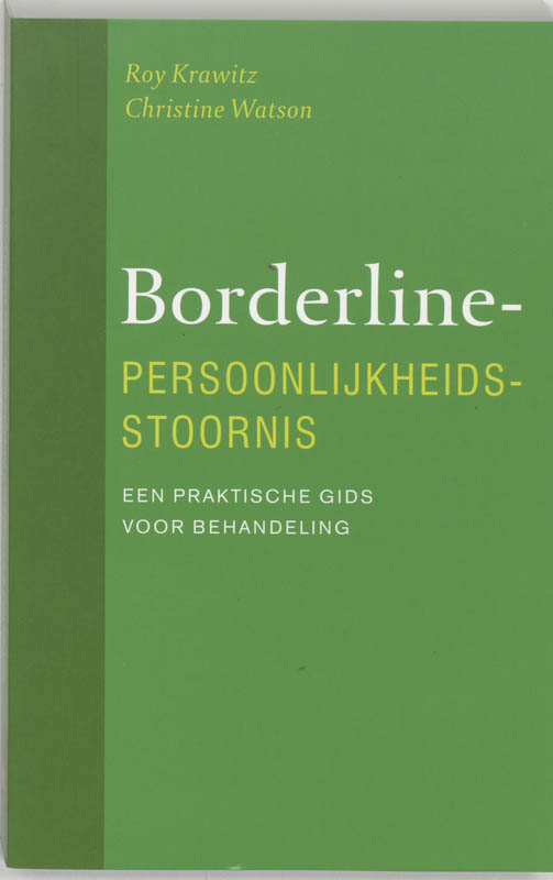 Omslag van Borderline-persoonlijkheidsstoornis
