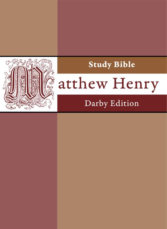 Omslag van Matthew Henry study bible