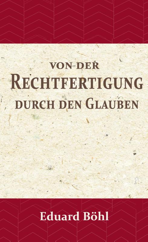Omslag van Von der Rechtfertigung durch den Glauben