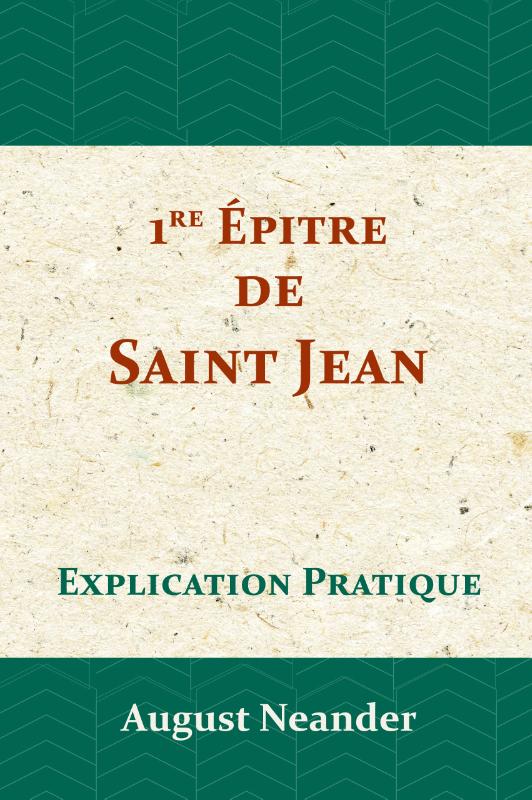 Omslag van Première Épitre de Saint Jean