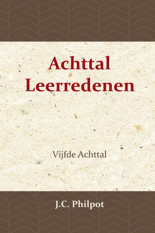 Omslag van Vijfde Achttal Leerredenen