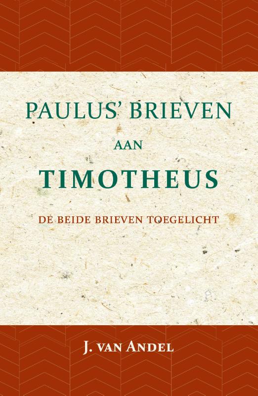 Omslag van Paulus' brieven aan Timotheus