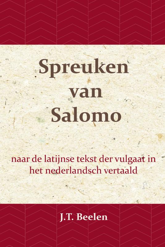 Omslag van De Spreuken van Salomo