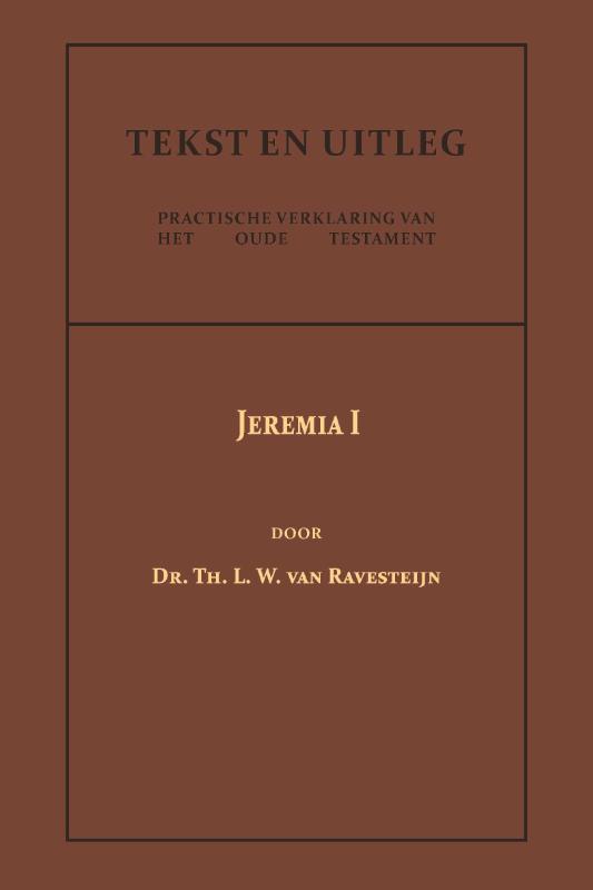 Omslag van Jeremia I