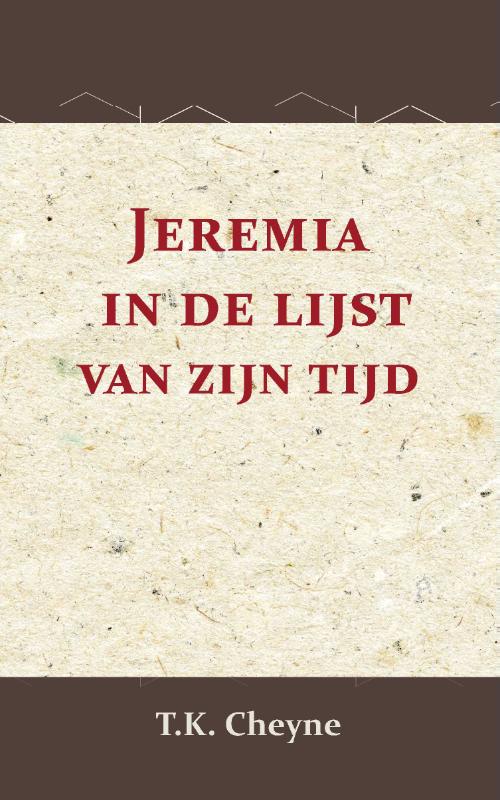 Omslag van Jeremia in de lijst van zijn tijd