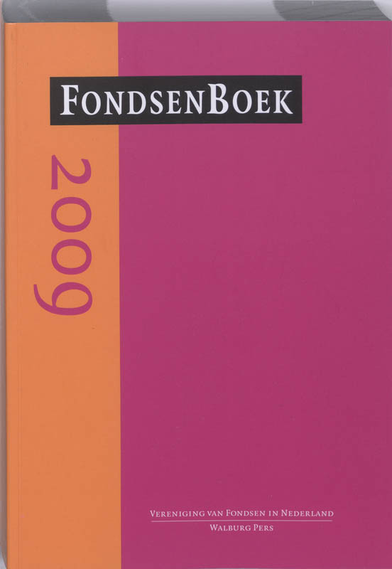 Omslag van FondsenBoek 2009