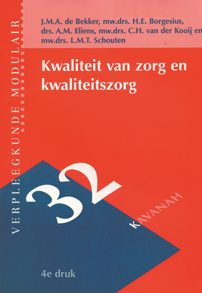 Omslag van Kwaliteit van zorg en kwaliteitszorg