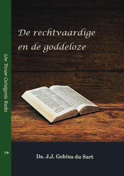 Omslag van De rechtvaardige en de goddeloze
