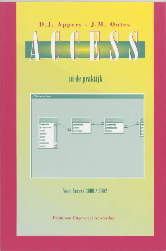 Omslag van Access in de praktijk