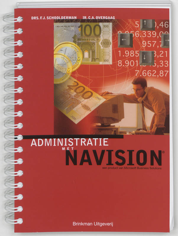 Omslag van Administratie met Navision