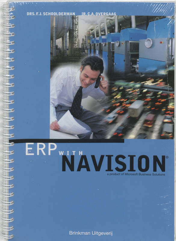 Omslag van ERP with Navision