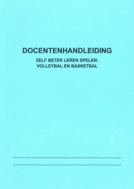 Omslag van Docentenhandleiding