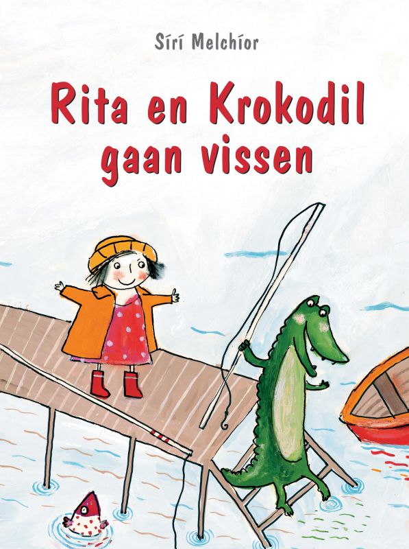 Omslag van Rita en Krokodil gaan vissen