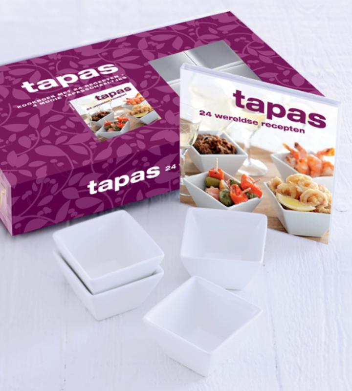 Omslag van Tapas boek-box