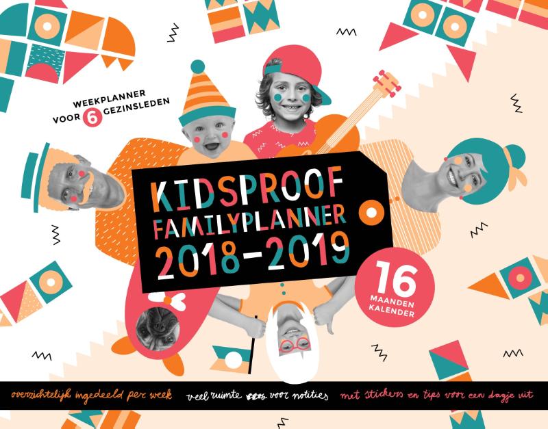 Omslag van Kidsproof Familyplanner 2018-2019