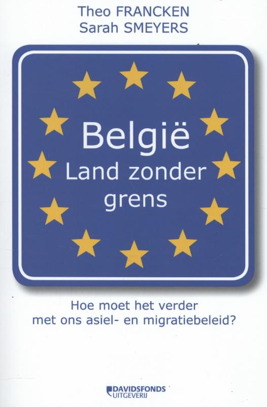 Omslag van België, land zonder grens