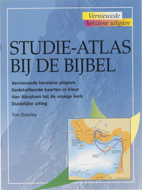 Omslag van Studie-atlas bij de bijbel