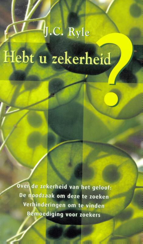 Omslag van Hebt u zekerheid?