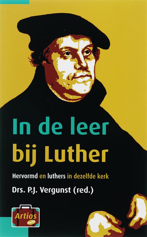 Omslag van In de leer bij Luther