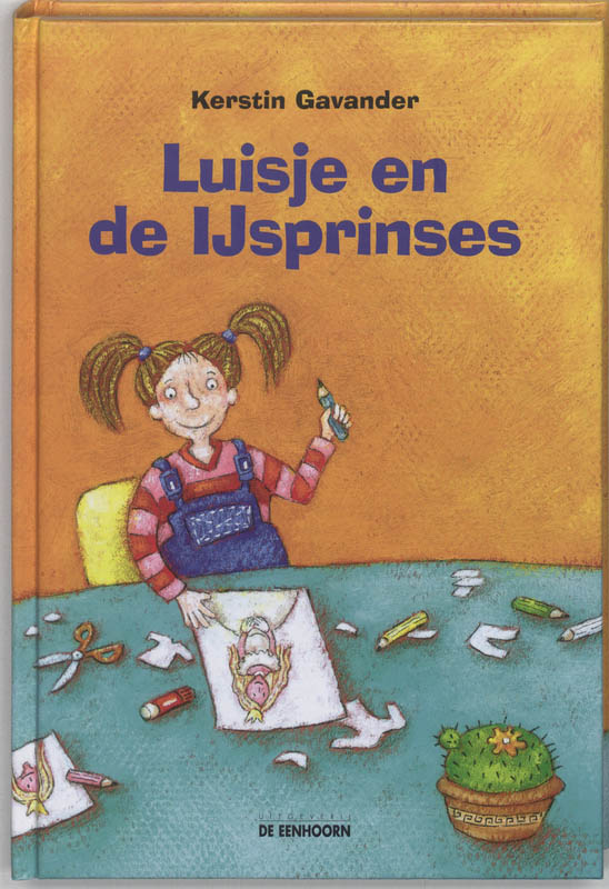 Omslag van Luisje en de ijsprinses