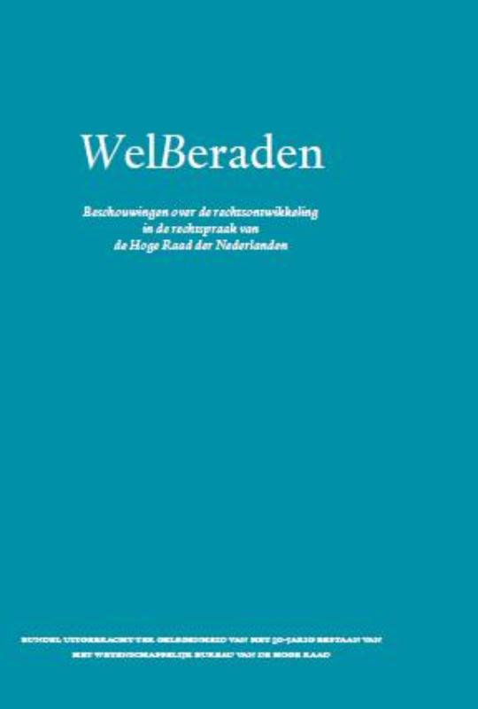 Omslag van WelBeraden