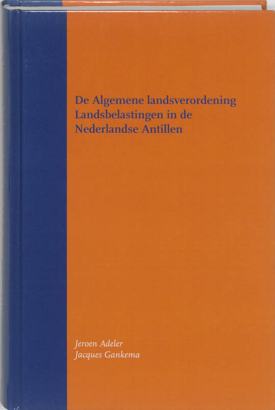 Omslag van De Algemene landsverordening Landsbelastingen in de Nederlandse Antillen