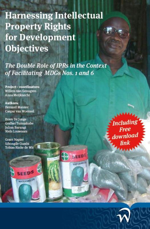 Omslag van Harnessing intellectual property rights for development objectives